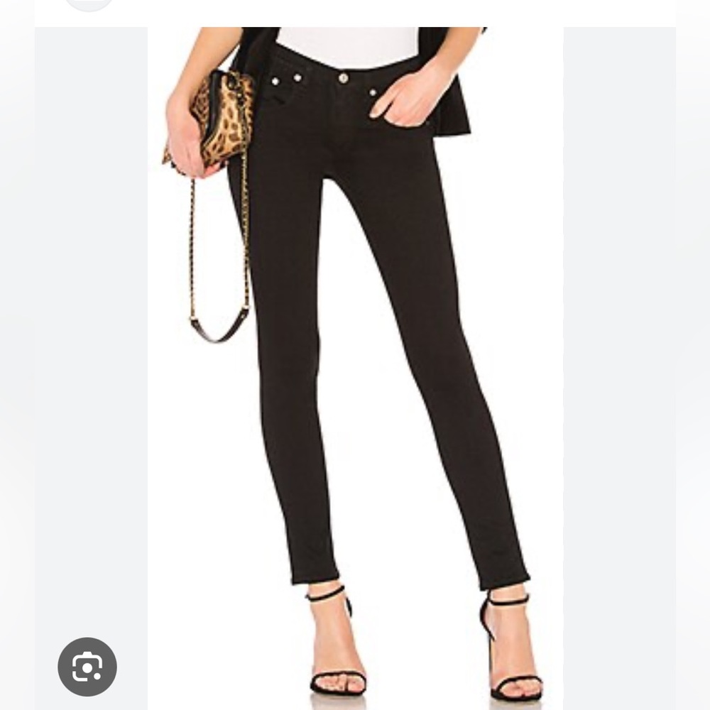 Rag & Bone Skinny Jeans in Coal